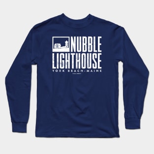 Nubble Lighthouse - York Beach Maine Long Sleeve T-Shirt